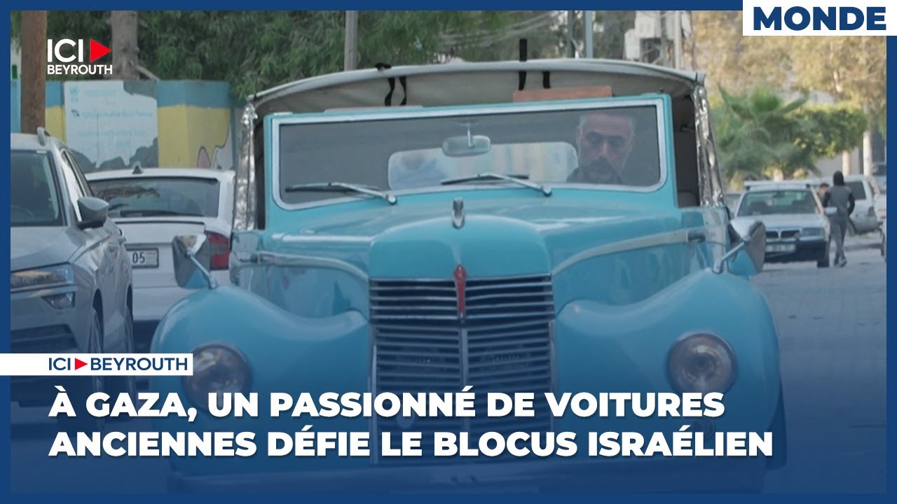 , Gaza: un passionné de voitures anciennes défie le blocus israélien