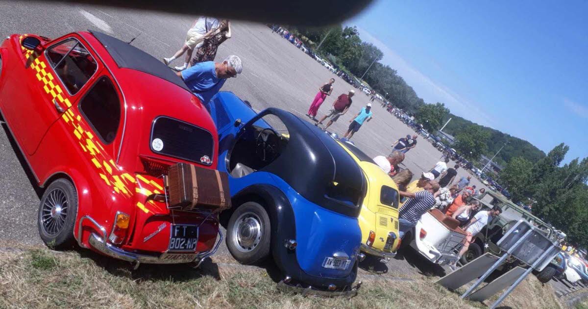 , Photos. Revivez en images la 2e édition du rassemblement de voitures d’exception anciennes et de deux-roues à Saint-Julien-lès-Metz