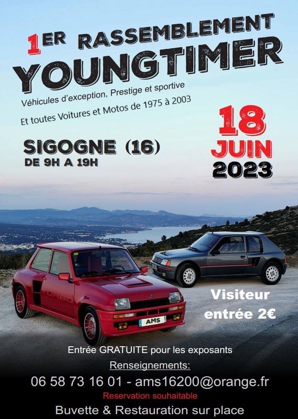 , Sigogne : un collectionneur de voitures présent au 1er «Youngtimers»